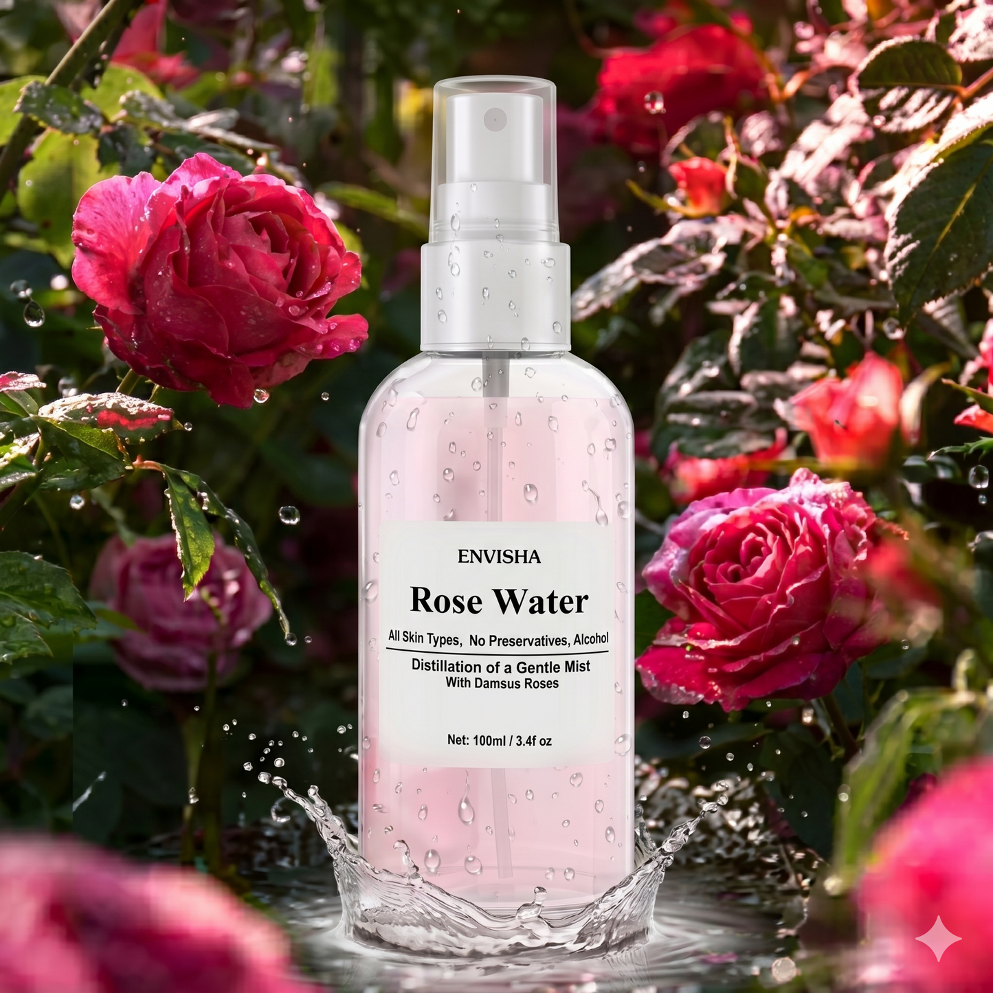 Rose Water Face Facial Toner